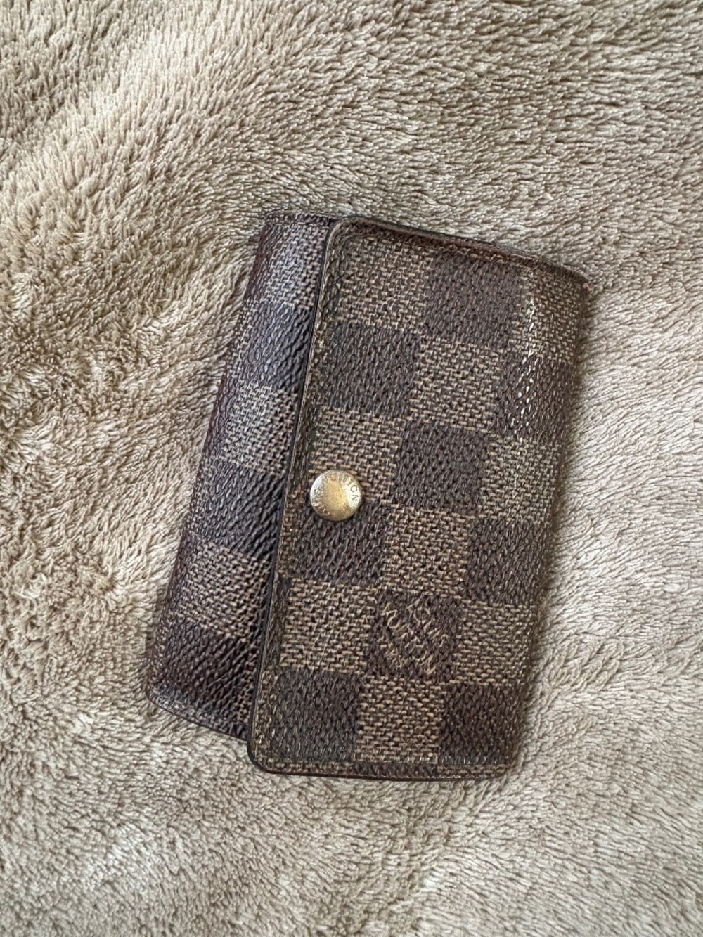 Louis Vuitton damier ebene 6-key holder / multicles